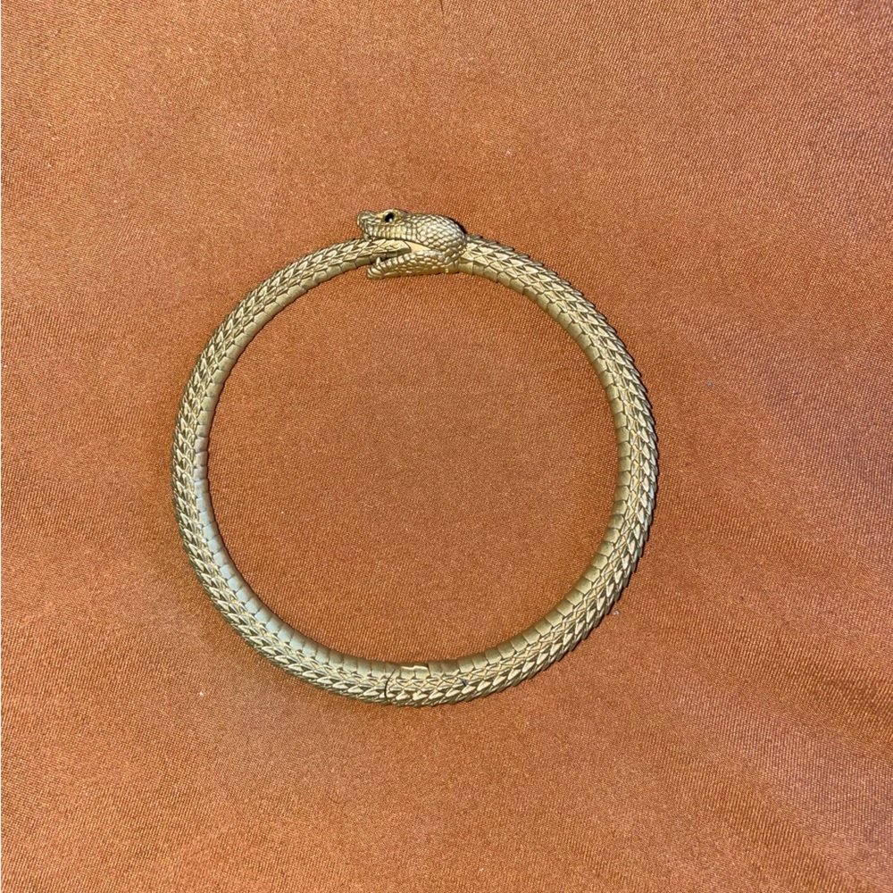 Brass Viper Bracelet